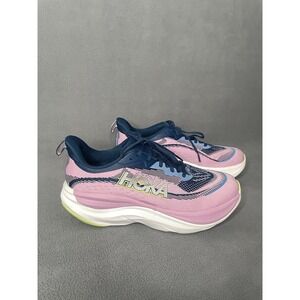 Hoka One One Skyflow Womens Size11d Wide Running Sneaker Midnight Pink Twilight